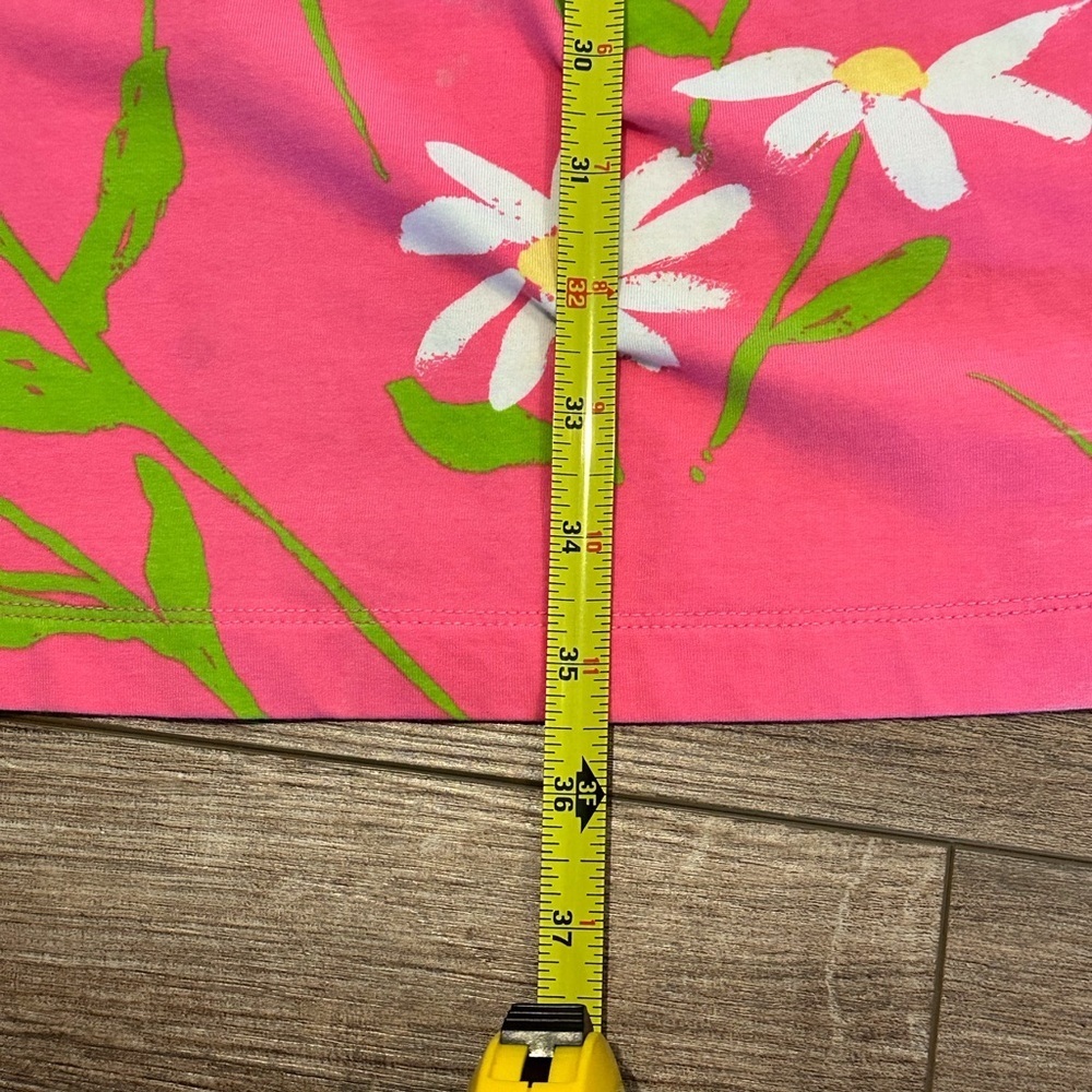 Lilly Pulitzer Talulah Pink and White Dress Size Medium - Picture 7 of 7